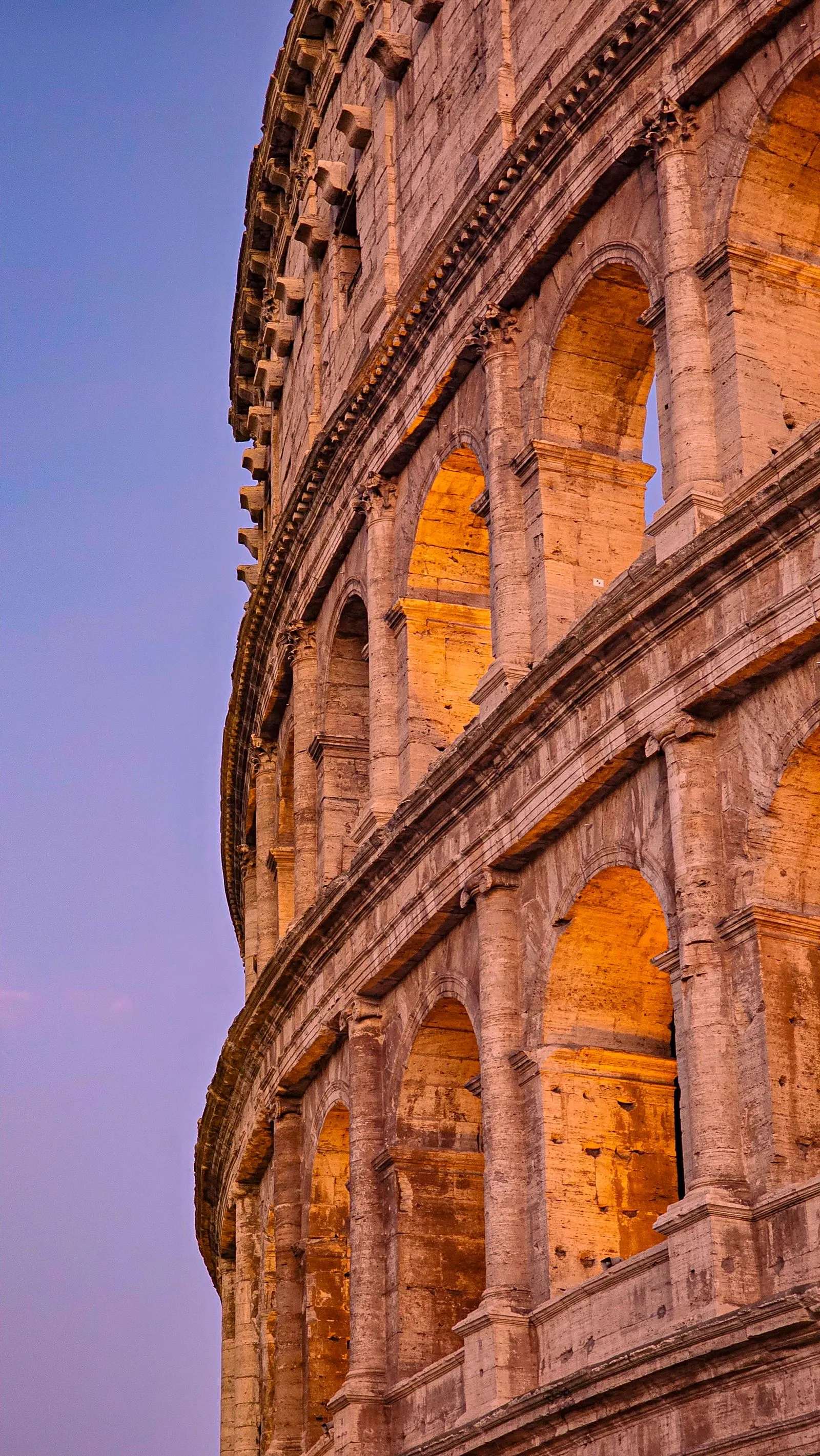 Colosseum Arches, Rome, Italy