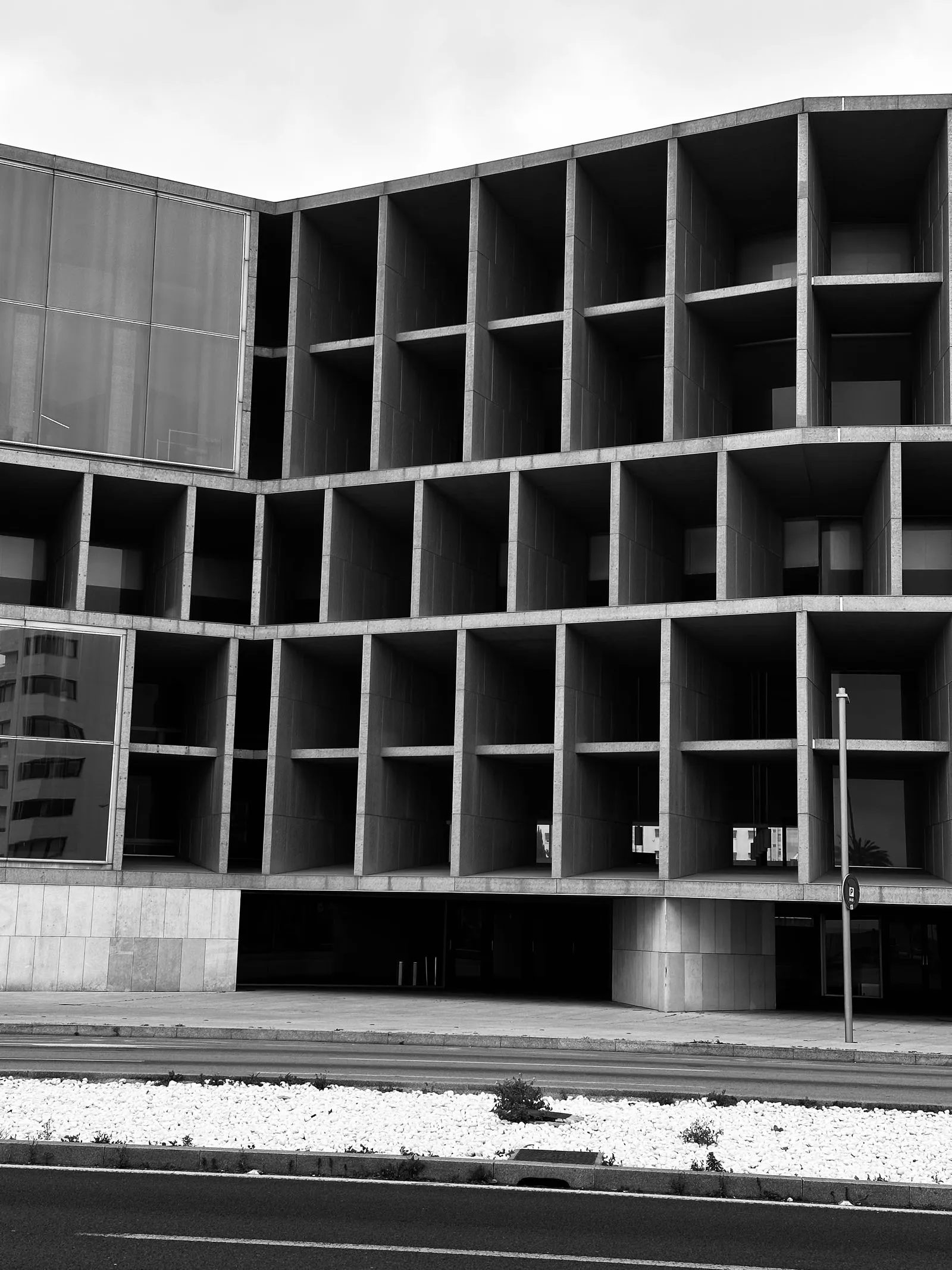 Facade in Monochrome, Contemporary